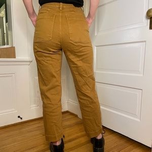 Brown/tan Work pants (Everlane)